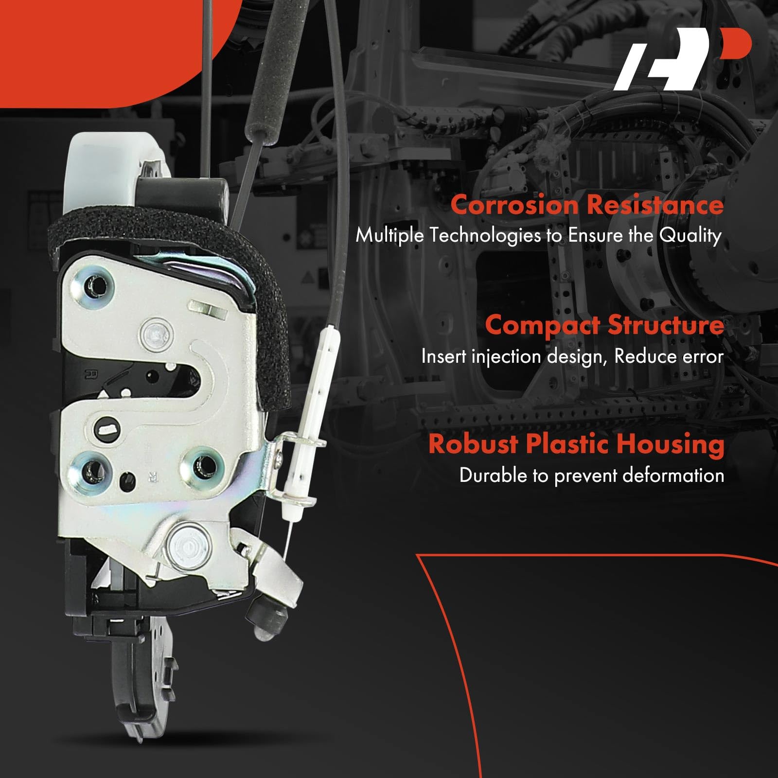 Amazon.com: A-Premium Door Lock Latch Actuator Compatible with